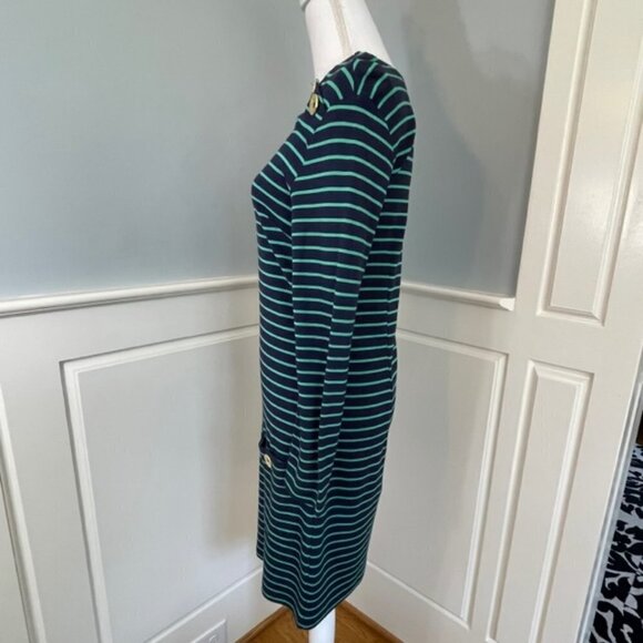 Sail to Sable Knit Jersey Sheath Shirt Dress XS - Picture 5 of 7